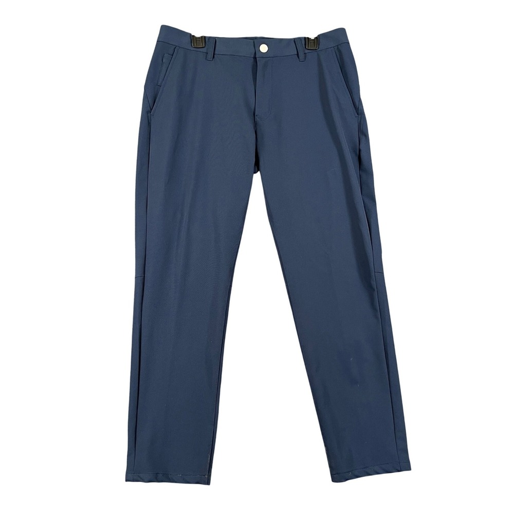 Bonobos Performance Golf Pants Mens 33x28 Athletic Fit Navy Stretch Trousers